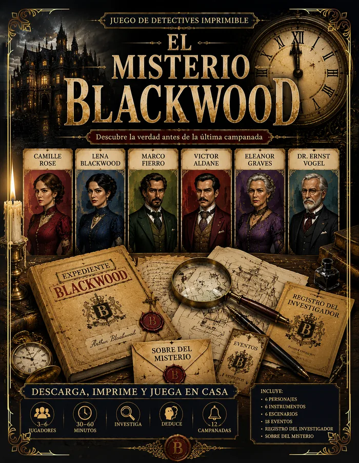 Portada de El Misterio Blackwood