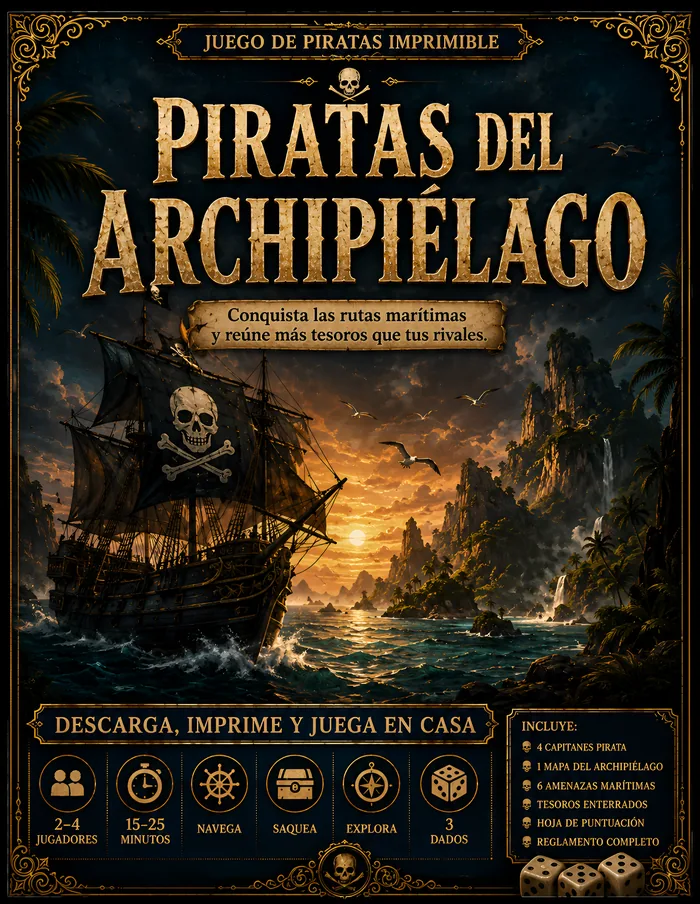 Portada de Piratas del Archipiélago