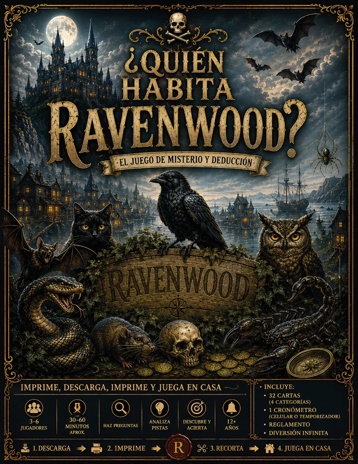 Portada de ¿Quién Habita Ravenwood?